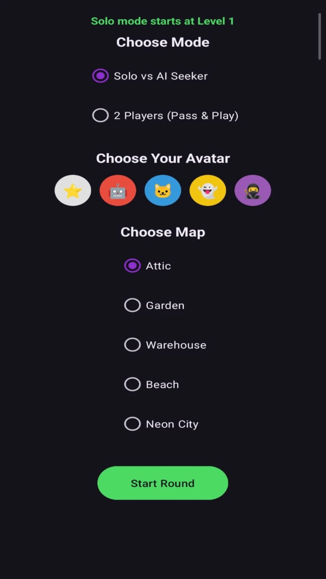 CHAMELEON: PAINT, HIDE screenshot